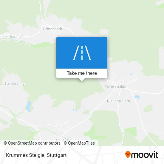 Карта Krummes Steigle