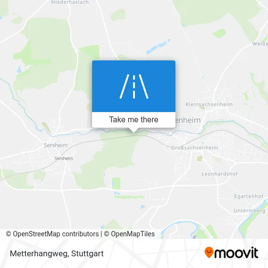 Карта Metterhangweg