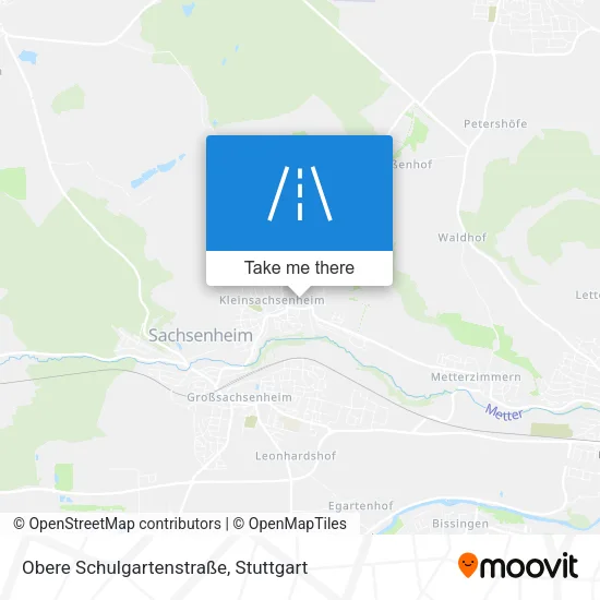 Obere Schulgartenstraße map