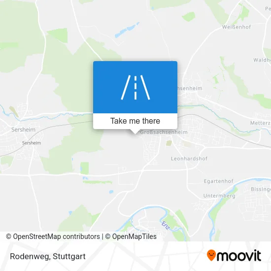 Карта Rodenweg
