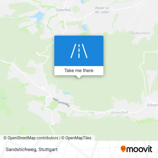 Карта Sandstichweg