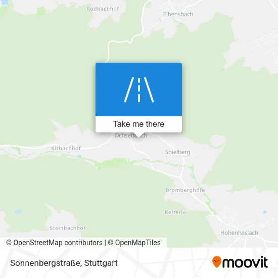 Карта Sonnenbergstraße
