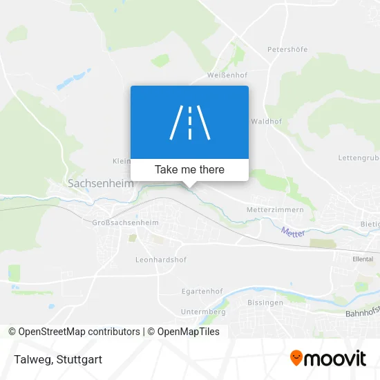 Карта Talweg