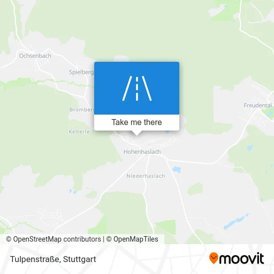 Карта Tulpenstraße