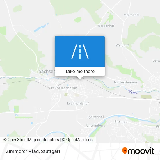 Карта Zimmerer Pfad