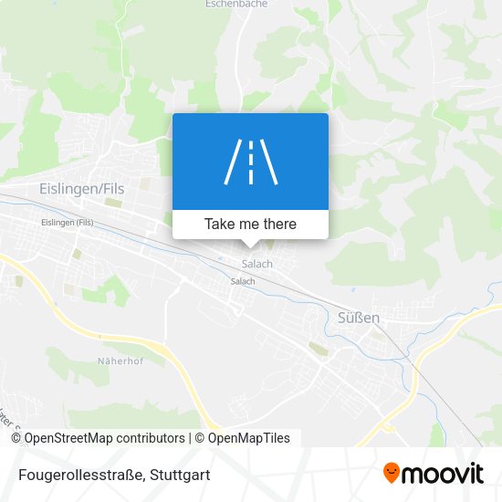 Fougerollesstraße map