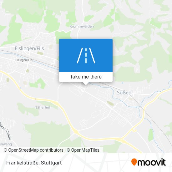 Fränkelstraße map