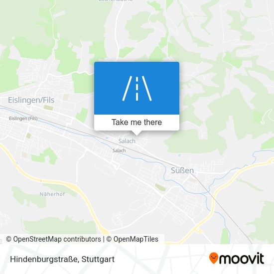 Hindenburgstraße map