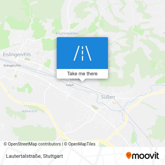 Lautertalstraße map