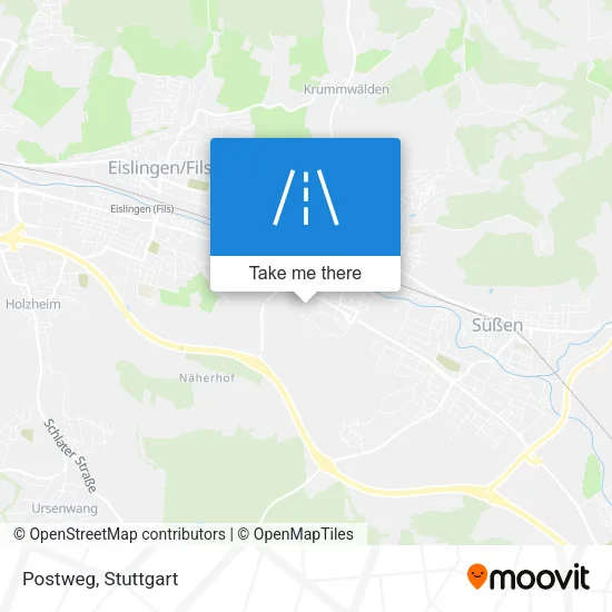 Карта Postweg
