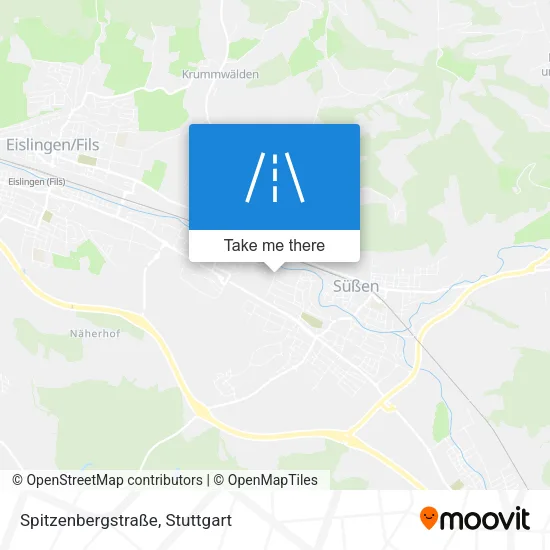 Карта Spitzenbergstraße