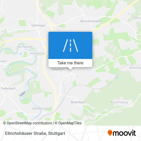 Карта Ellrichshäuser Straße