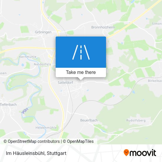 Im Häusleinsbühl map