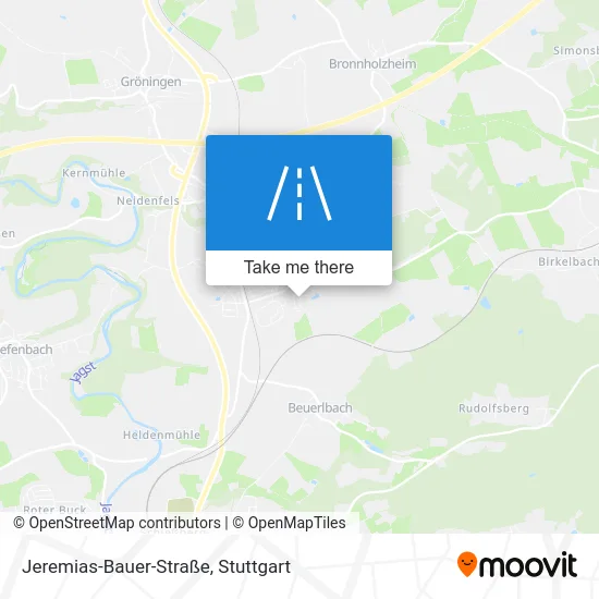 Карта Jeremias-Bauer-Straße