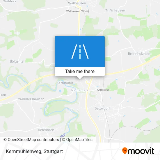 Карта Kernmühlenweg