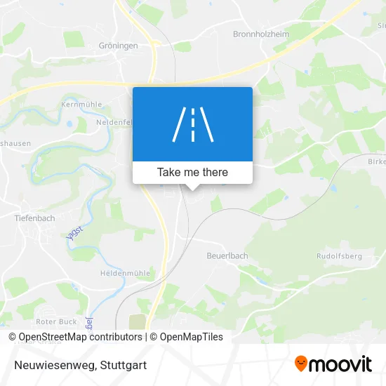 Карта Neuwiesenweg