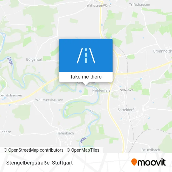 Карта Stengelbergstraße