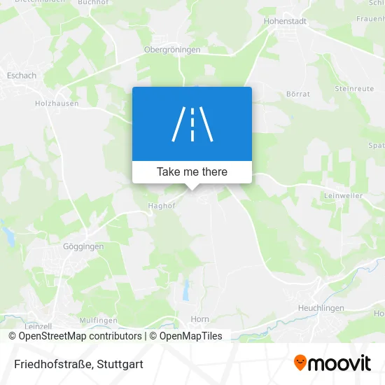 Карта Friedhofstraße
