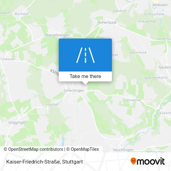 Карта Kaiser-Friedrich-Straße