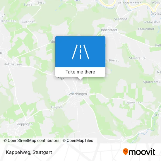 Карта Kappelweg