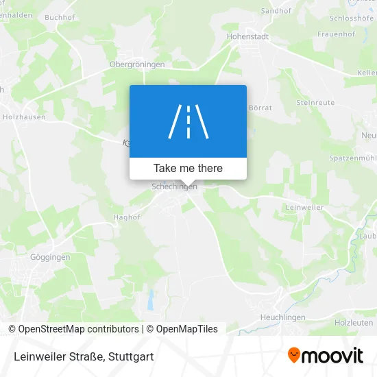 Карта Leinweiler Straße