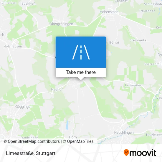 Карта Limesstraße