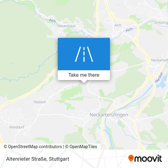 Altenrieter Straße map