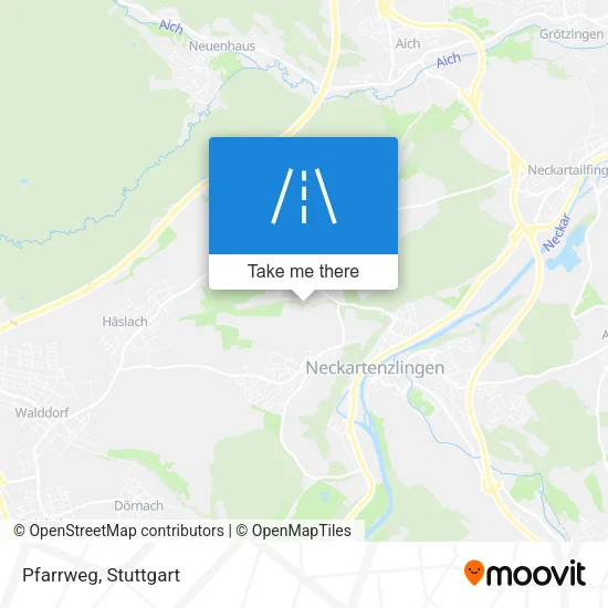 Карта Pfarrweg