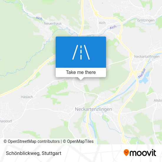 Карта Schönblickweg