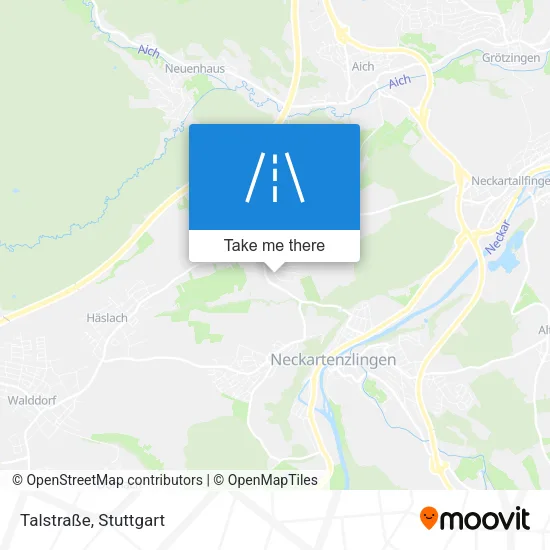 Карта Talstraße