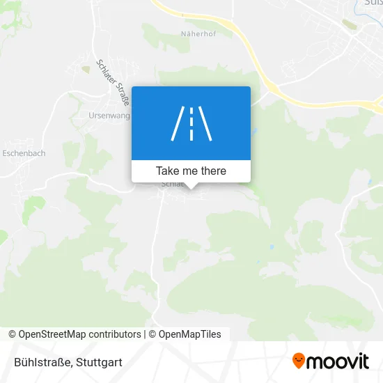 Карта Bühlstraße