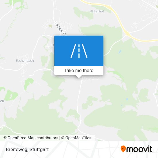 Карта Breiteweg