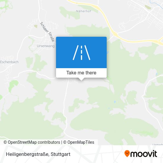 Heiligenbergstraße map