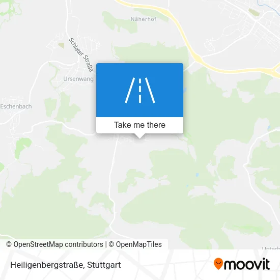 Карта Heiligenbergstraße