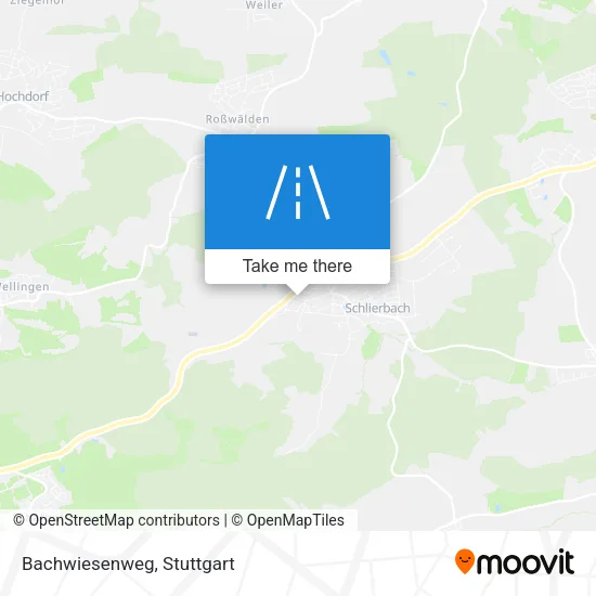 Карта Bachwiesenweg