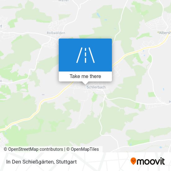 In Den Schießgärten map