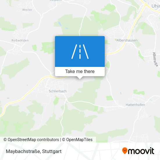 Карта Maybachstraße