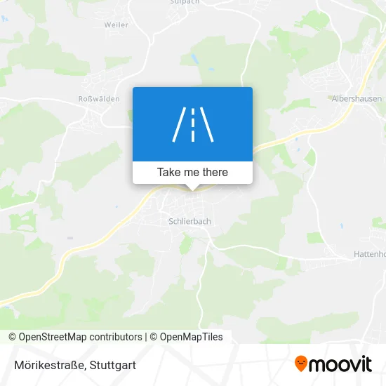 Карта Mörikestraße