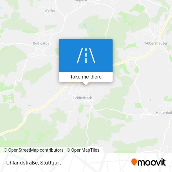 Uhlandstraße map