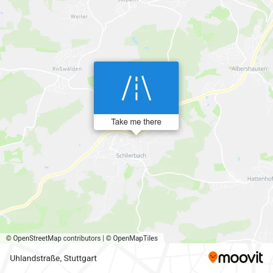 Uhlandstraße map