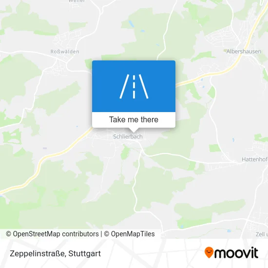 Карта Zeppelinstraße