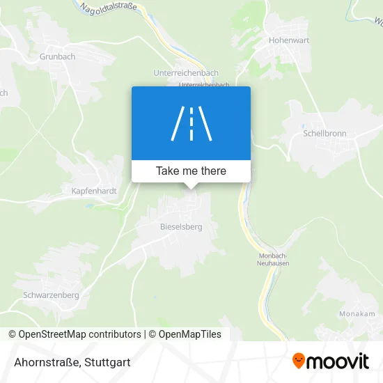 Ahornstraße map