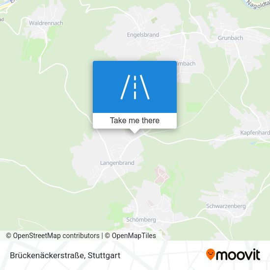 Brückenäckerstraße map