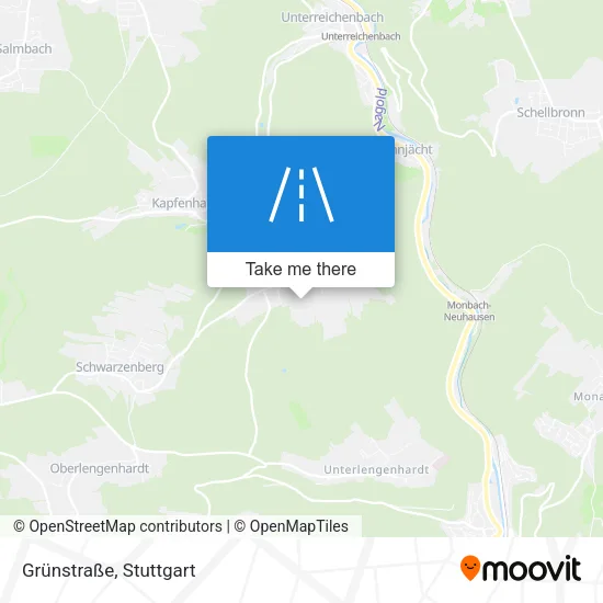 Grünstraße map