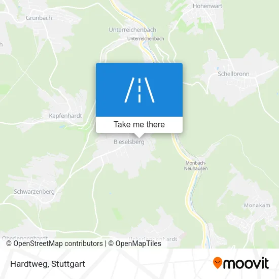 Карта Hardtweg