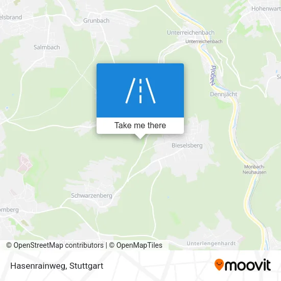 Карта Hasenrainweg