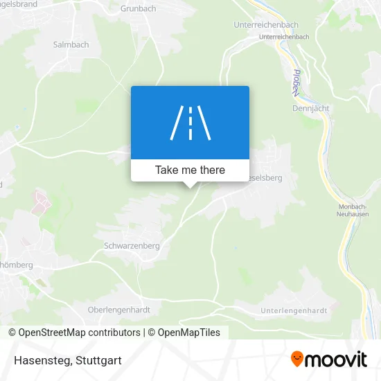 Карта Hasensteg