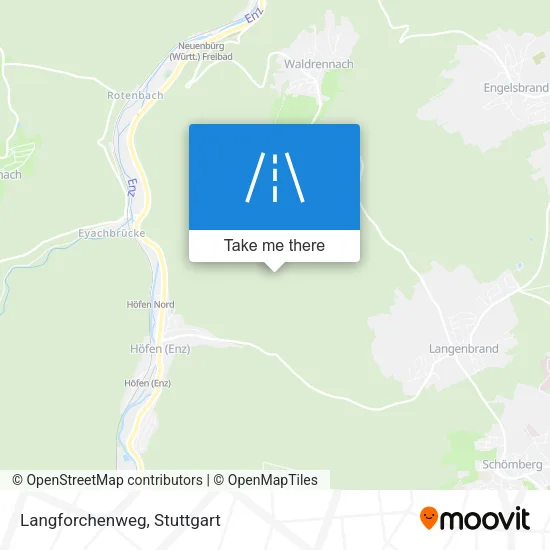 Карта Langforchenweg