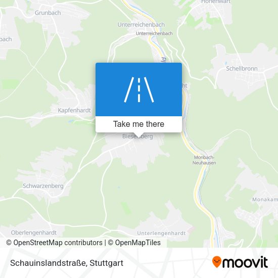 Schauinslandstraße map