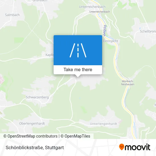 Карта Schönblickstraße